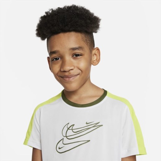 Koszulka treningowa dla dużych dzieci (chłopców) Nike Dri-FIT - Szary Nike XL Nike poland