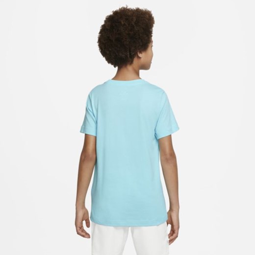 T-shirt do tenisa dla dużych dzieci NikeCourt Dri-FIT Rafa - Niebieski Nike L Nike poland