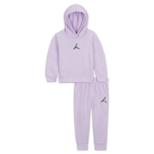 Zestaw bluza z kapturem i spodnie dla niemowląt (12–24 M) Jordan - Fiolet Jordan 44.5 Nike poland