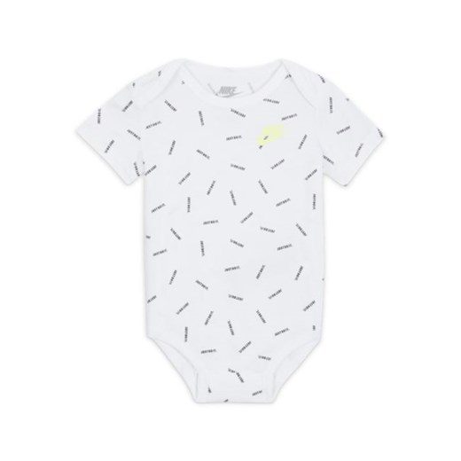 Trzyczęściowy zestaw ze spodniami dla niemowląt Just Do It (3-6 M) Nike - Czerń Nike 6-9M Nike poland