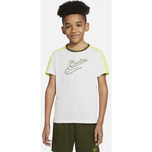 Koszulka treningowa dla dużych dzieci (chłopców) Nike Dri-FIT - Szary Nike XS Nike poland