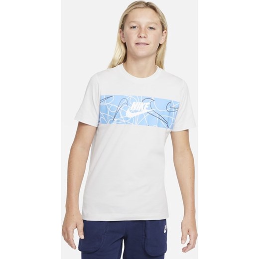 T-shirt dla dużych dzieci (chłopców) Nike Sportswear - Szary Nike L Nike poland
