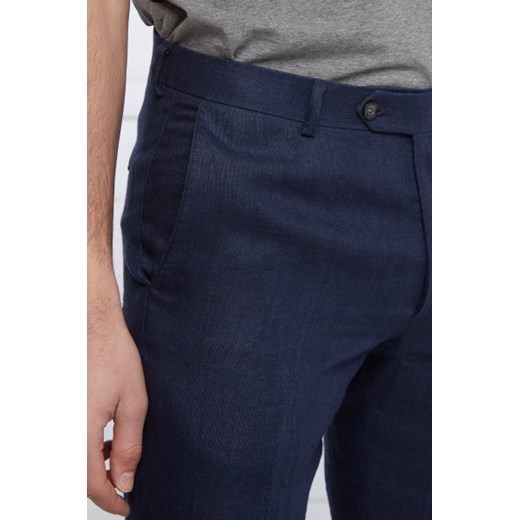 Oscar Jacobson Lniane spodnie Denz | Regular Fit Oscar Jacobson 52 Gomez Fashion Store