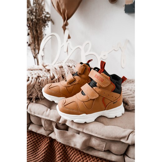 Dziecięce Buty Trekkingowe Big Star II374094 Camel 22 ZAZOO Dominika Moś
