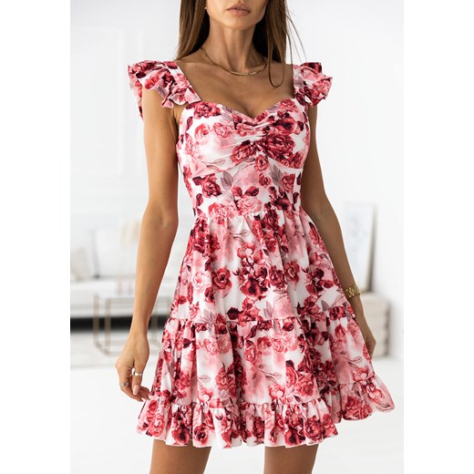 Sukienka Mohini - w kwiaty 7 Latika S Butik Latika