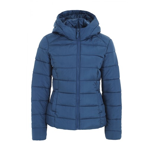 Plain heavy quilted jacket terranova niebieski kurtki