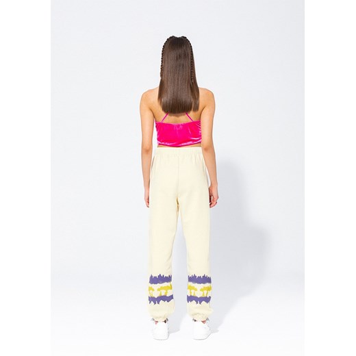 Spodnie dresowe LH fantasy kremowe Local Heroes M Local Heroes