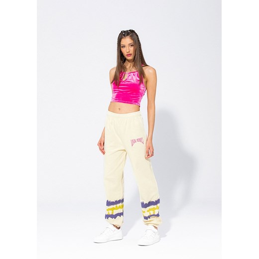Spodnie dresowe LH fantasy kremowe Local Heroes S Local Heroes