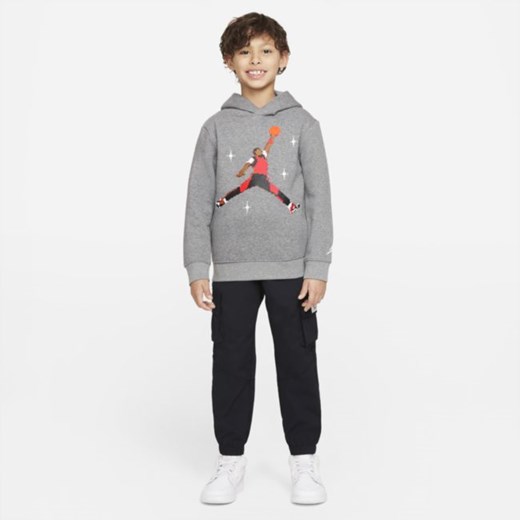 Bluza z kapturem dla małych dzieci Jordan - Szary Jordan 38.5 okazja Nike poland