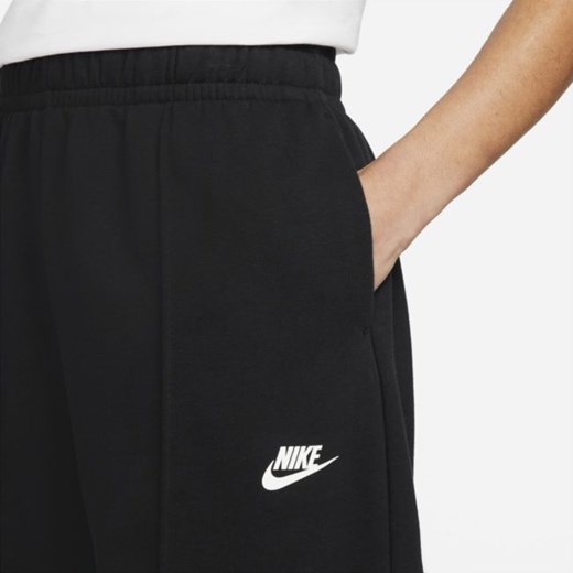 Damskie spodenki z dzianiny z wysokim stanem Nike Sportswear - Czerń Nike 2XL Nike poland