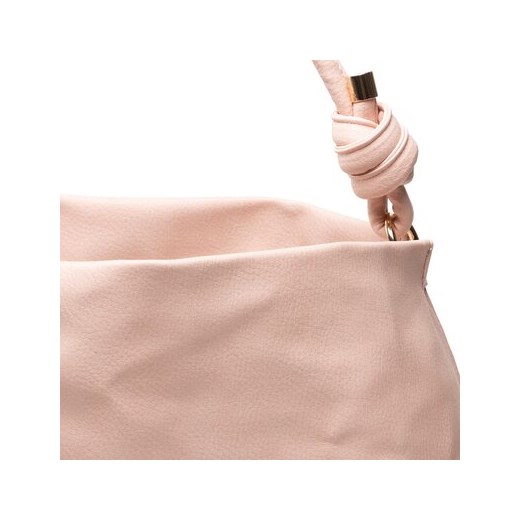 Shopper bag Jenny Fairy różowa duża na ramię matowa 