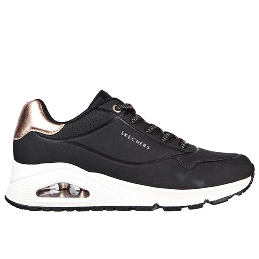 Buty Skechers Uno Shimmer Away 155196BLK - czarne ze sklepu streetstyle24.pl w kategorii Buty sportowe damskie - zdjęcie 133662063