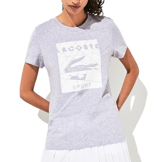 Lacoste Sport Graphic Print Cotton T-shirt > TF7905.NQ5 Lacoste 36 wyprzedaż streetstyle24.pl