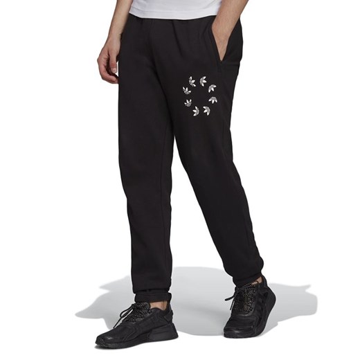 Spodnie adidas Originals Adicolor Spinner Sweat HC4493 - czarne ze sklepu streetstyle24.pl w kategorii Spodnie męskie - zdjęcie 133663092