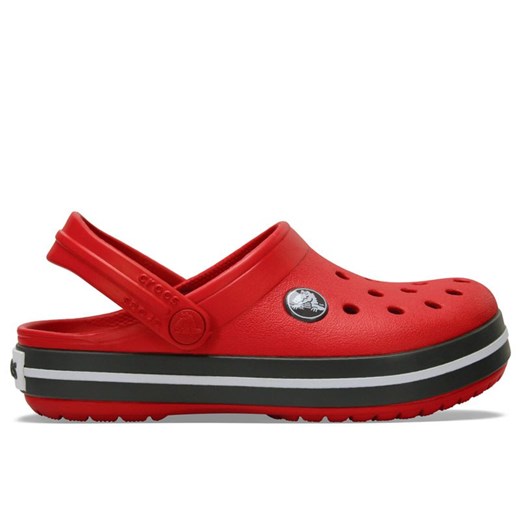 Klapki Crocs Toddler Crocband Clog 207005-6IB - czerwone ze sklepu streetstyle24.pl w kategorii Klapki dziecięce - zdjęcie 133664513