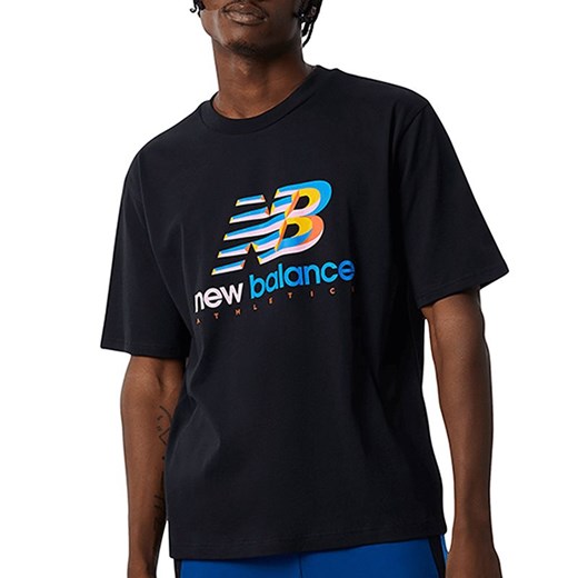 Koszulka New Balance MT21503BK - czarna New Balance L streetstyle24.pl