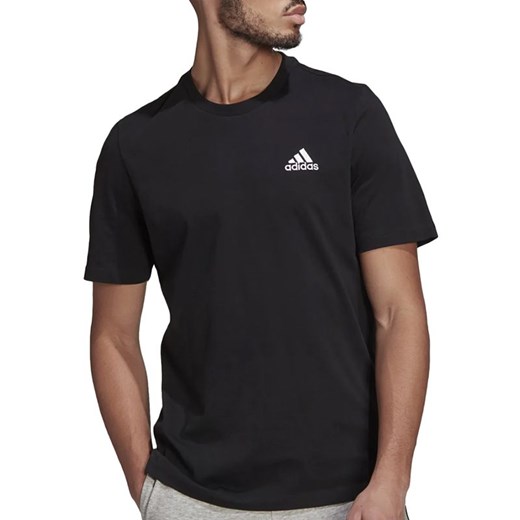 Koszulka adidas Essentials Embroidered Small Logo GK9639 - czarna XS streetstyle24.pl promocyjna cena