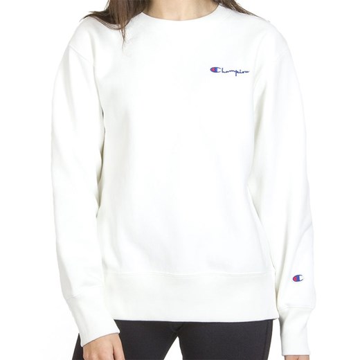 CHAMPION SMALL SCRIPT LOGO REVERSE WEAVE SWEATSHIRT > 113151-WW001 Champion M promocja streetstyle24.pl