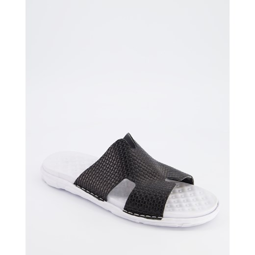 VENEZIA Klapki męskie - 221043 BLACK Venezia 41 Venezia