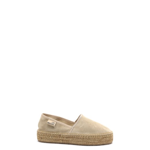 Love Moschino Skórzane espadryle Love Moschino 40 okazyjna cena Gomez Fashion Store