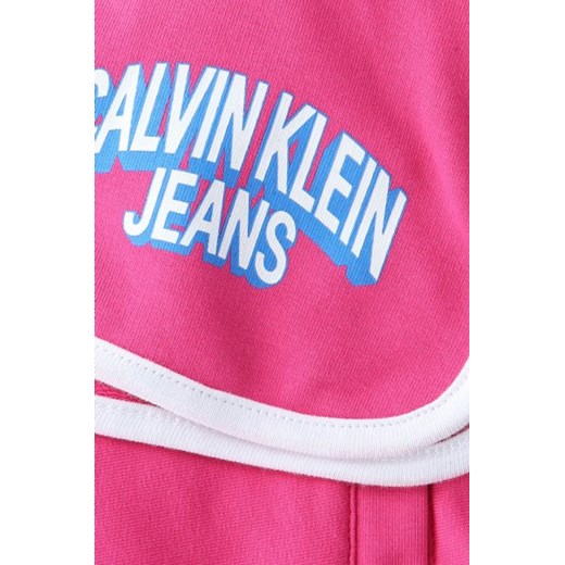 CALVIN KLEIN JEANS Szorty LOGO GIRLS | Regular Fit 140 promocyjna cena Gomez Fashion Store