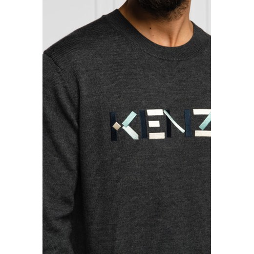 Kenzo Wełniany sweter | Regular Fit Kenzo L okazja Gomez Fashion Store