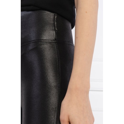 Spanx Spodenki kolarzówki faux leather | Slim Fit Spanx L Gomez Fashion Store promocyjna cena