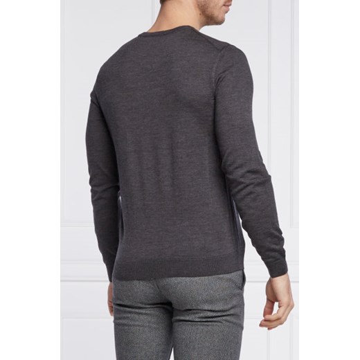 BOSS Wełniany sweter Leno-P | Slim Fit S Gomez Fashion Store wyprzedaż