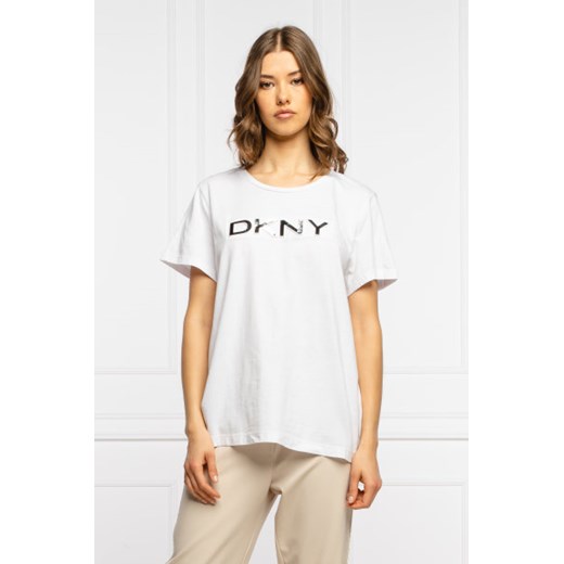 DKNY T-shirt | Regular Fit S okazja Gomez Fashion Store