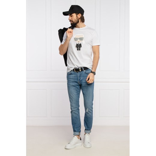 Karl Lagerfeld T-shirt | Regular Fit Karl Lagerfeld L wyprzedaż Gomez Fashion Store