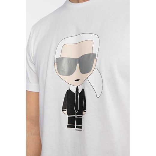 Karl Lagerfeld T-shirt | Regular Fit Karl Lagerfeld XXL wyprzedaż Gomez Fashion Store