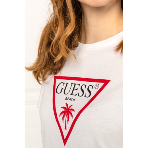 Guess Swimwear T-shirt | Relaxed fit M wyprzedaż Gomez Fashion Store
