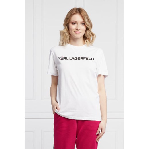 Bluzka damska biała Karl Lagerfeld 