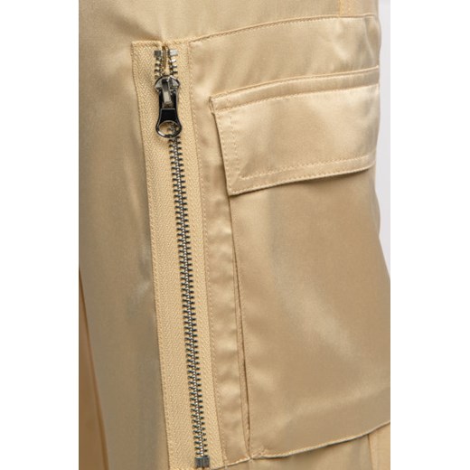 Twinset Actitude Satynowe spodnie dresowe | Regular Fit Twinset Actitude L wyprzedaż Gomez Fashion Store