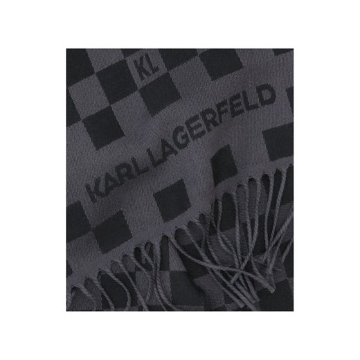 Karl Lagerfeld Wełniany szal Karl Lagerfeld Uniwersalny promocyjna cena Gomez Fashion Store