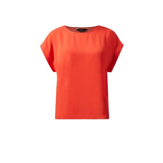 Orange Plain Short Sleeve Top newlook pomaranczowy szorty