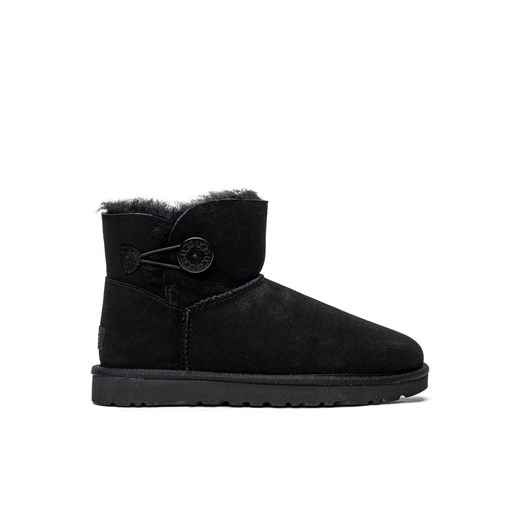 Buty zimowe damskie UGG Mini Bailey Button II (1016422-BLK) 38 Sneaker Peeker