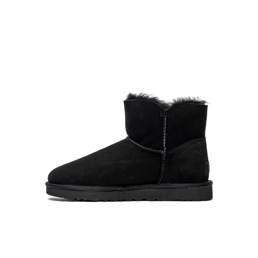 Buty zimowe damskie UGG Mini Bailey Button II (1016422-BLK) 40 Sneaker Peeker