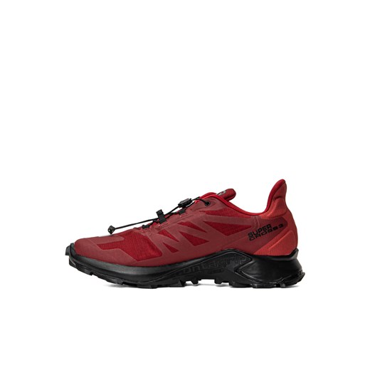 Buty trekkingowe męskie czerwone Salomon SUPERCROSS 3 GORE-TEX Salomon 44 2/3 Sneaker Peeker