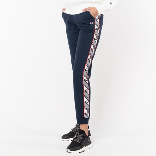 Spodnie dresowe damskie Champion Jacquard Logo Tape Cuffed Joggers Champion S Sneaker Peeker