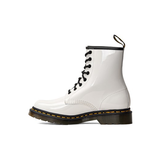 Glany damskie białe Dr. Martens 1460 Patent Lamper Dr. Martens 37 Sneaker Peeker
