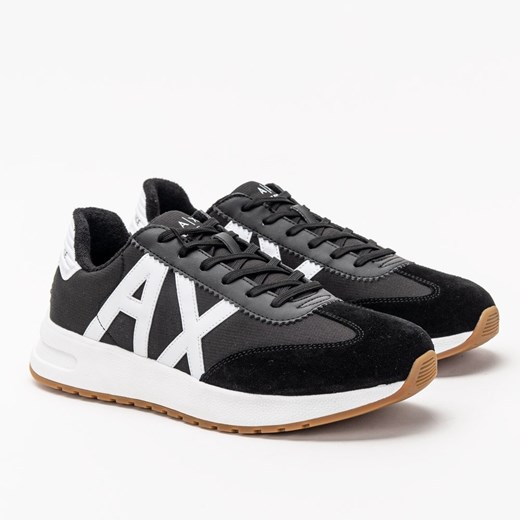 Buty sportowe męskie Armani Exchange Logo Leather (XUX071 XV277 N642) Armani Exchange 44 Sneaker Peeker