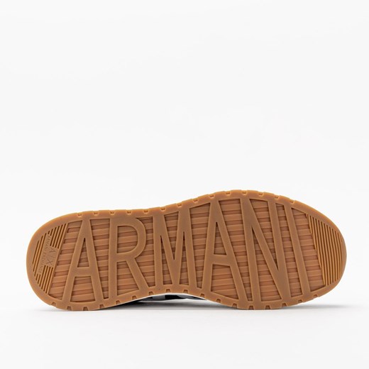 Buty sportowe męskie Armani Exchange Logo Leather (XUX071 XV277 N642) Armani Exchange 45 Sneaker Peeker