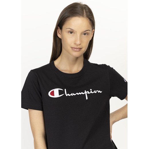 Koszulka damska Champion Script Logo Crew Neck T-Shirt (110992-KK001) Champion M Sneaker Peeker
