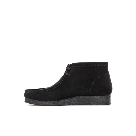 Trzewiki męskie Clarks Wallabee Boot Black Suede (26155517) Clarks 46 Sneaker Peeker