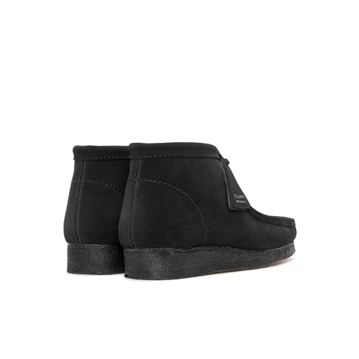 Trzewiki męskie Clarks Wallabee Boot Black Suede (26155517) Clarks 42.5 Sneaker Peeker