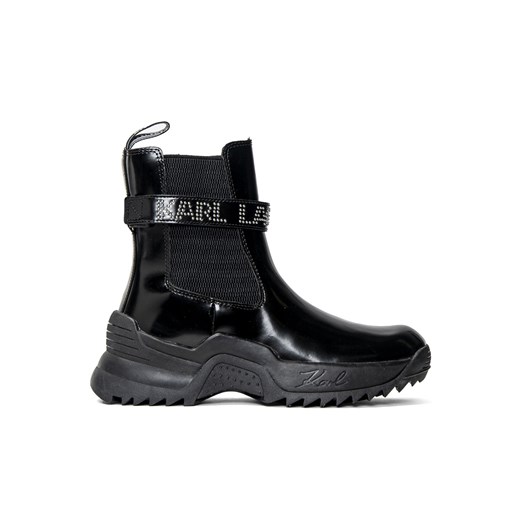 Sztyblety damskie czarne Karl Lagerfeld QUEST Gore Boot Mid Shine Karl Lagerfeld 37 Sneaker Peeker