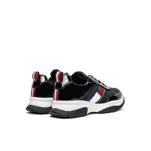 Buty sneakersy dziecięce Tommy Hilfiger T3A4-31179-1022-999 Czarny Tommy Hilfiger 39 Sneaker Peeker