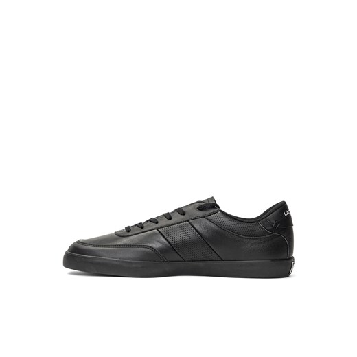 Sneakersy męskie czarne Lacoste Court Master 0120 1 Cma Lacoste 42 Sneaker Peeker promocja