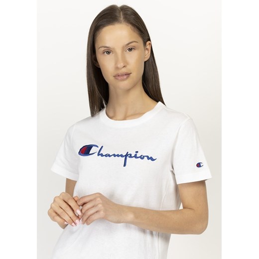 Koszulka damska Champion Script Logo Crew Neck T-Shirt (110992-WW001) Champion XS Sneaker Peeker